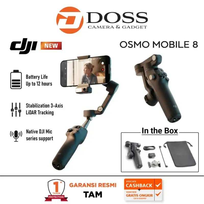 DJI Osmo Mobile 8 Smartphone Gimbal Stabilizer OSMO 8 Gimbal
