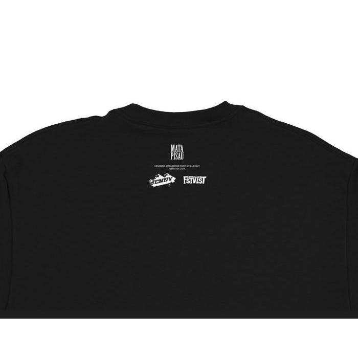 Tshirt MATA PISAU x JENNY Who The  Kaos Nyaman Lembut High Unisex Pria Distro