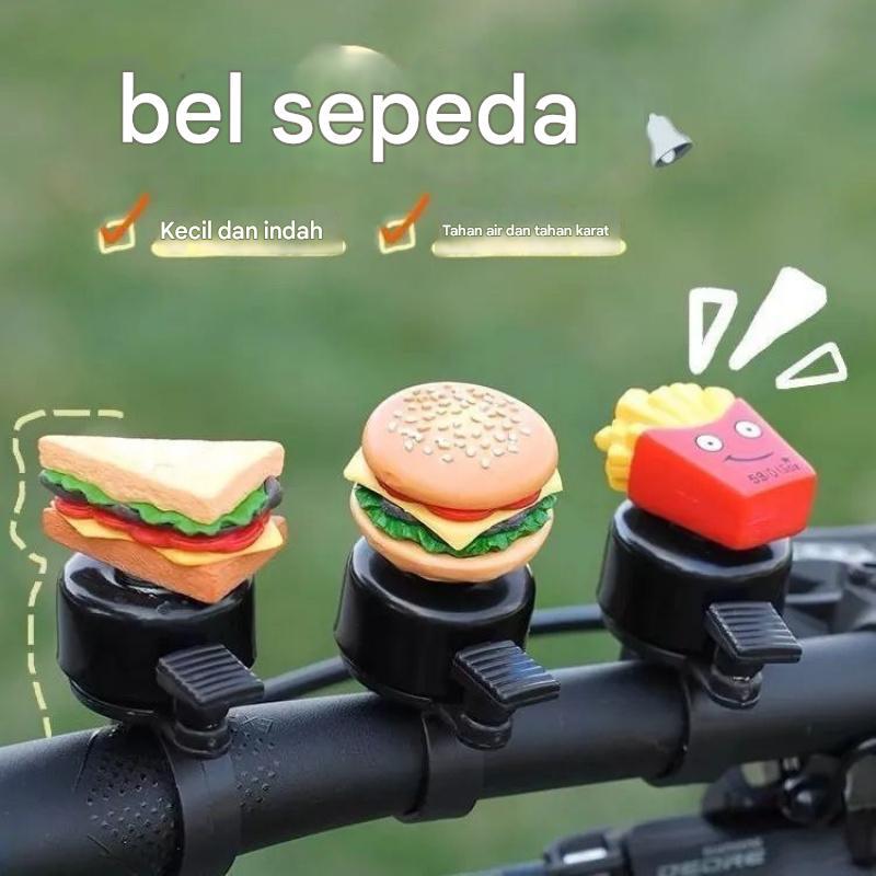 Bel Sepeda/Bel Sepeda Burger/Dekorasi Sepeda/Bel Keras
