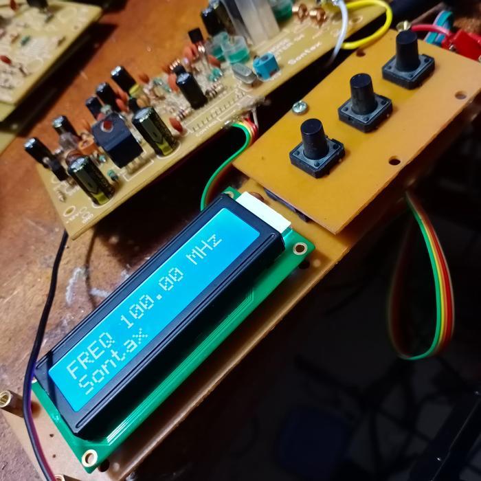 pemancar fm 60mhz 70mhz 88mhz transmitter pll 1watt exciter ...Eletronik