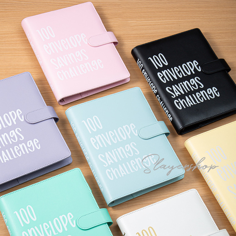 100 Amplop Uang Tabungan Challenge Binder Transparan - Kontes 100 Amplop