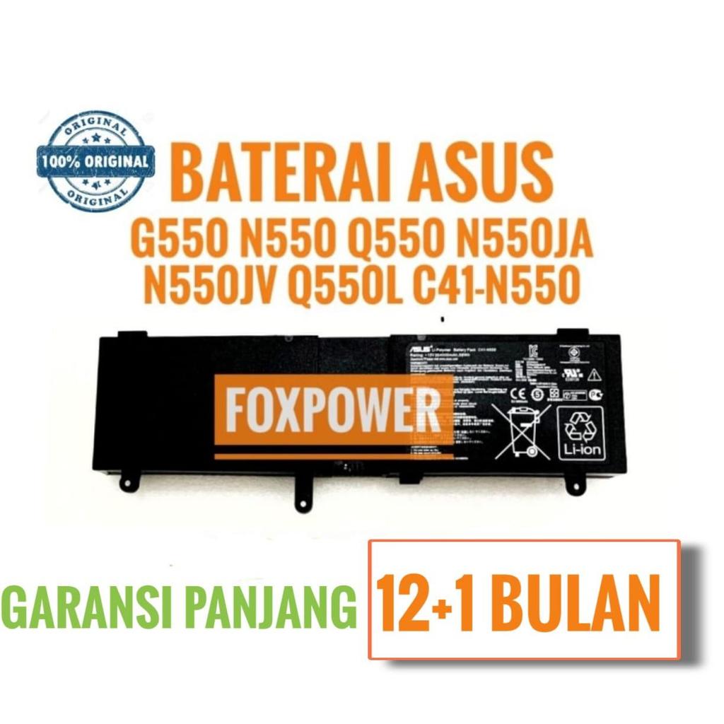 Baterai Asus N550 N550j N550JV N550JK G550J G550 Q550L C41-N550 ORI