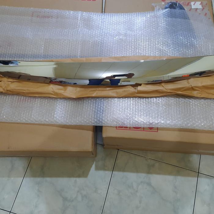 moulding list lis kap mesin chrome motor chrome alphard vellfire 2016 2017 2018 ori quality