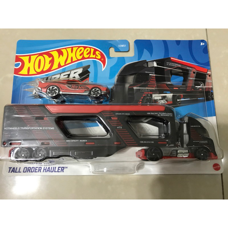 Discount Hotwheels Super Rigs Tall Order Hauler