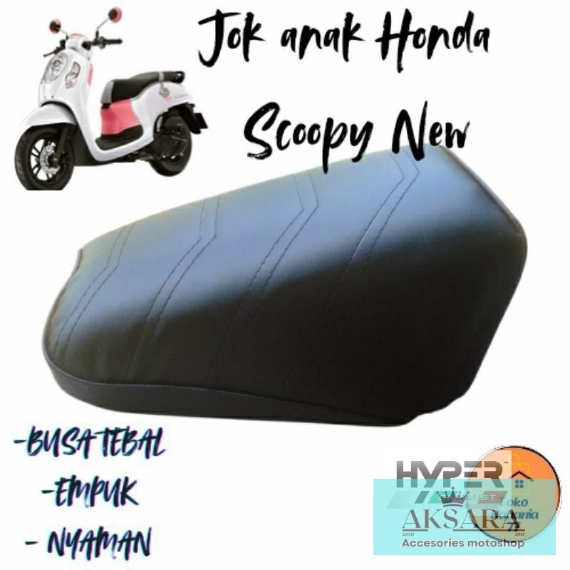 JOK BONCENGAN ANAK HONDA SCOOPY NEW KURSI JOK ANAK NEW SCOOPY (BUSA SUPER) (BISA COD)