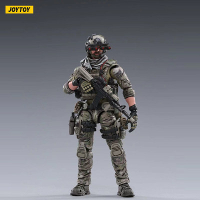 JOYTOY 1/18 Action Figures (3PCS/SET) Hardcore US Navy Seals (Extra Free Weapons) Anime Collection M