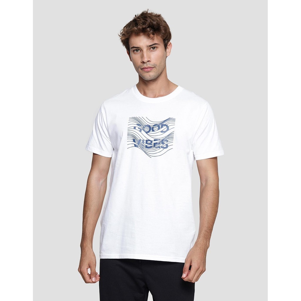 T Zone Print - Real Vibes Kaos Big Size Pria 120136077