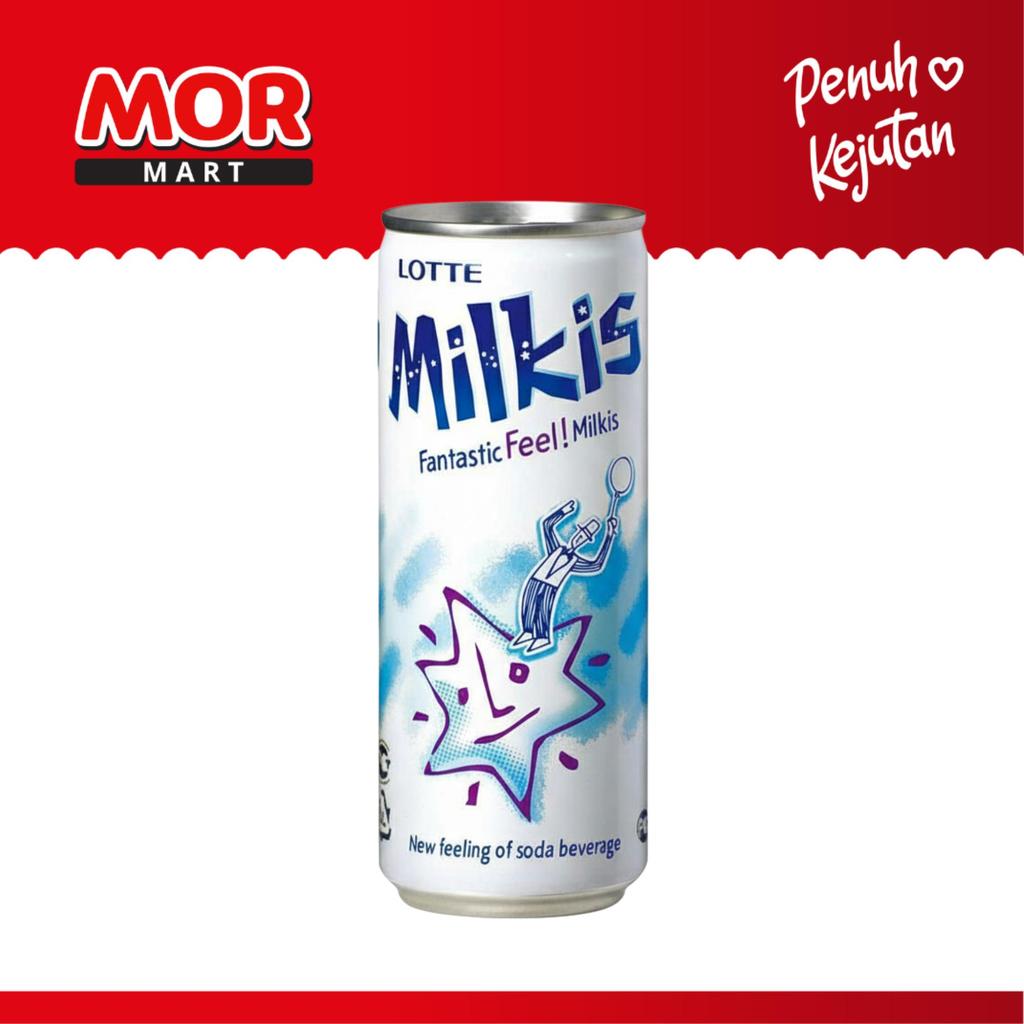 MILKIS Soda Minuman Kaleng Soft Drink Korea  250 ML