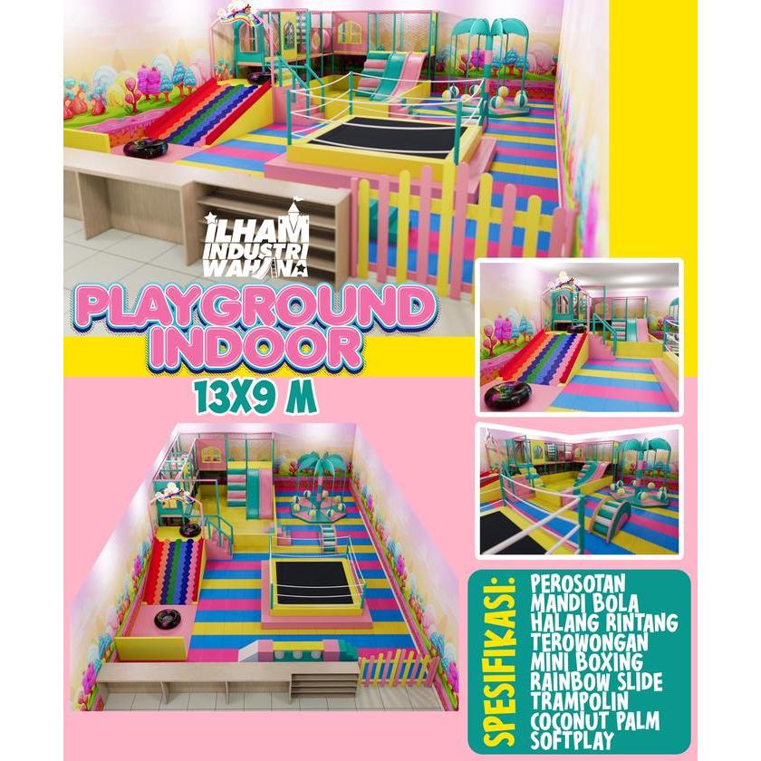 playground indoor full set siap pakai harga termurah