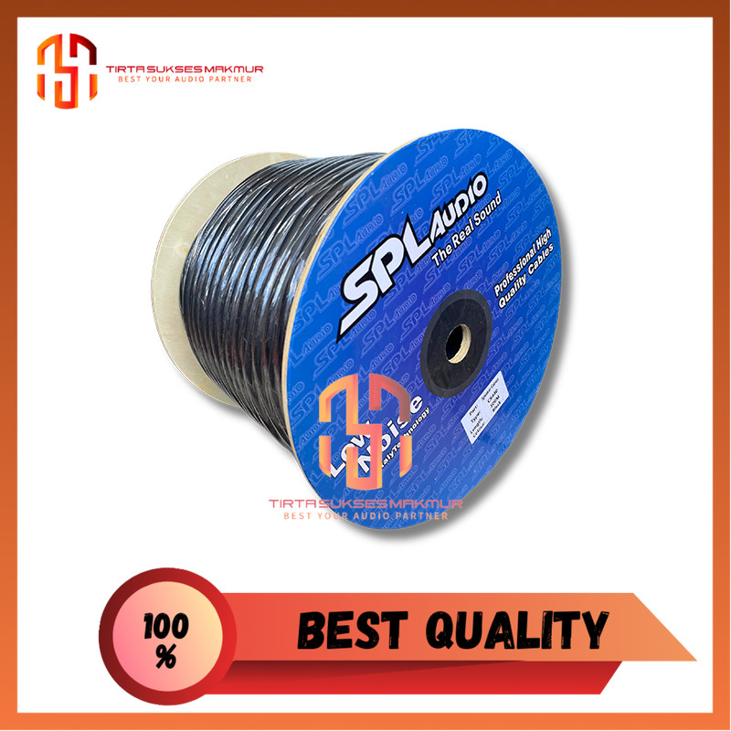 KABEL SPEAKER 4X4MM SPL AUDIO GROSIR 40 METER