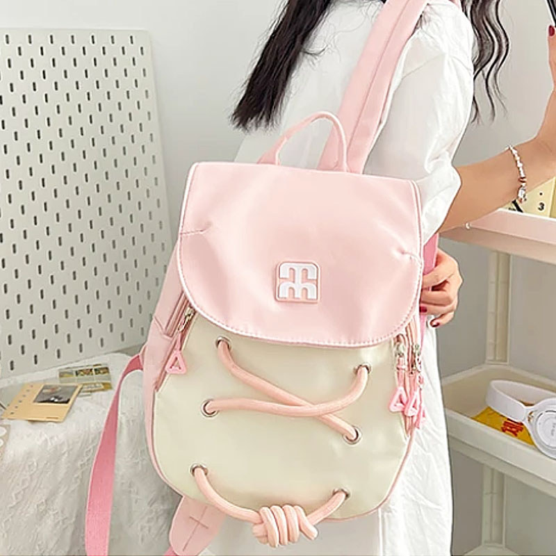 Tas Bahu Mini Gadis Imut Versi Korea Wanita Dari Ransel Mini Segar Ransel Mini Serbaguna Portabel Ta