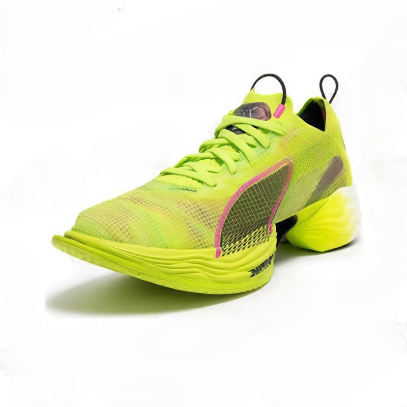 sepatu olahraga untuk lari gym Mesh Bercorak Flexible Sepatu untuk Maraton / Lari Jarak Jauh