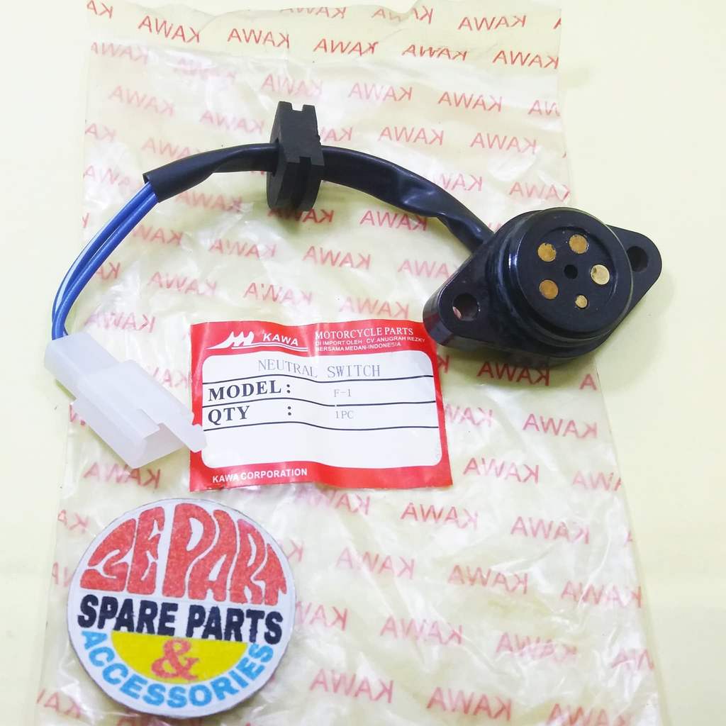[3E Parts & Acc]  Swit Netral F1 F1ZR 2 Kabel Netral Switch F1ZR  Barang Langka