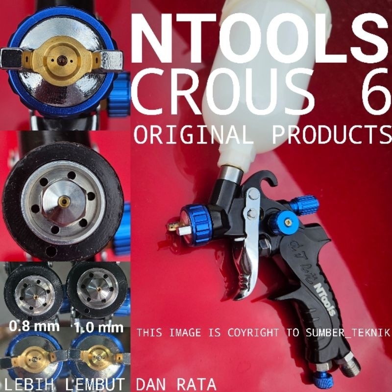 [ Promo ] || Spray Gun Ntools Crous 6