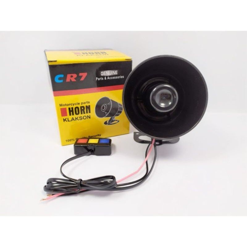 Klakson Toa Polisi Patwal Sirine 3 Suara - KLAKSON TOA 3 SUARA Daseng original universal motor mobil