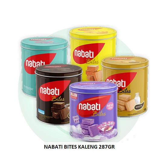 Nabati Wafer Kaleng Kemasan 240gr Keju Coklat White Pink Lava Goguma