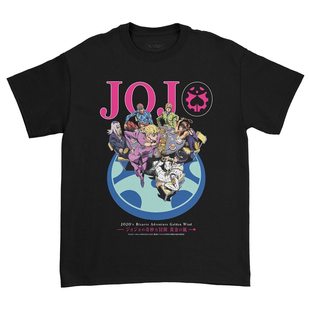 [HOT] Kaos Jojos Bizarre Adventure Anime T-shirt