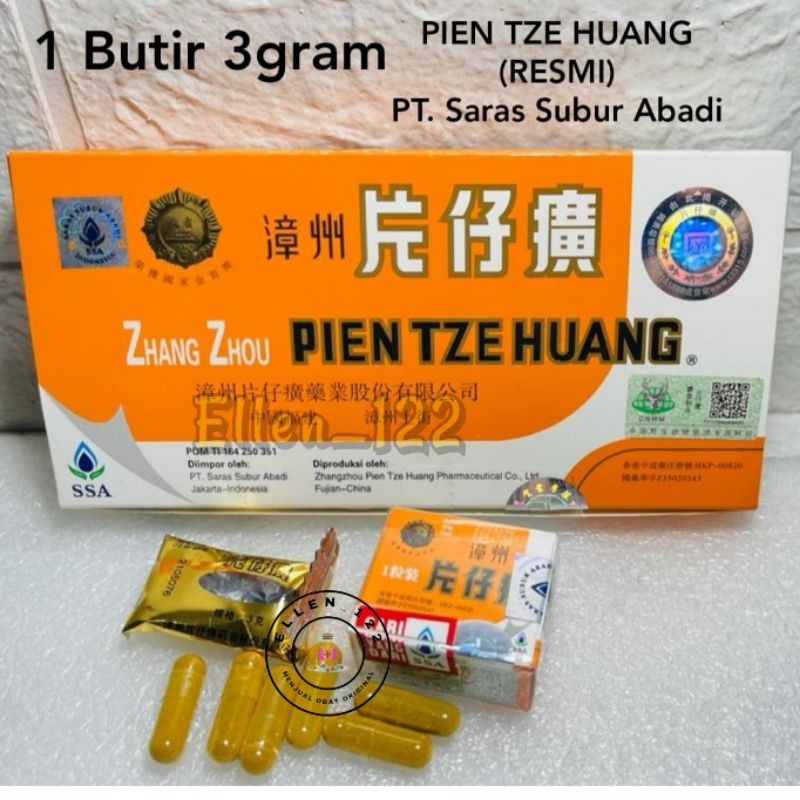 PIEN TZE HUANG / PINAHONG / OBAT PASCA OPERASI