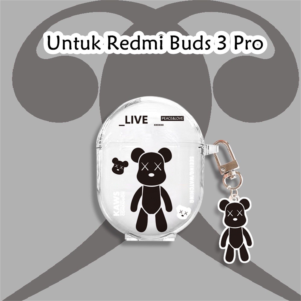 Distinctive Untuk Redmi Buds 3 Pro Case Kartun Kreatif Soft Silikon Earphone Case