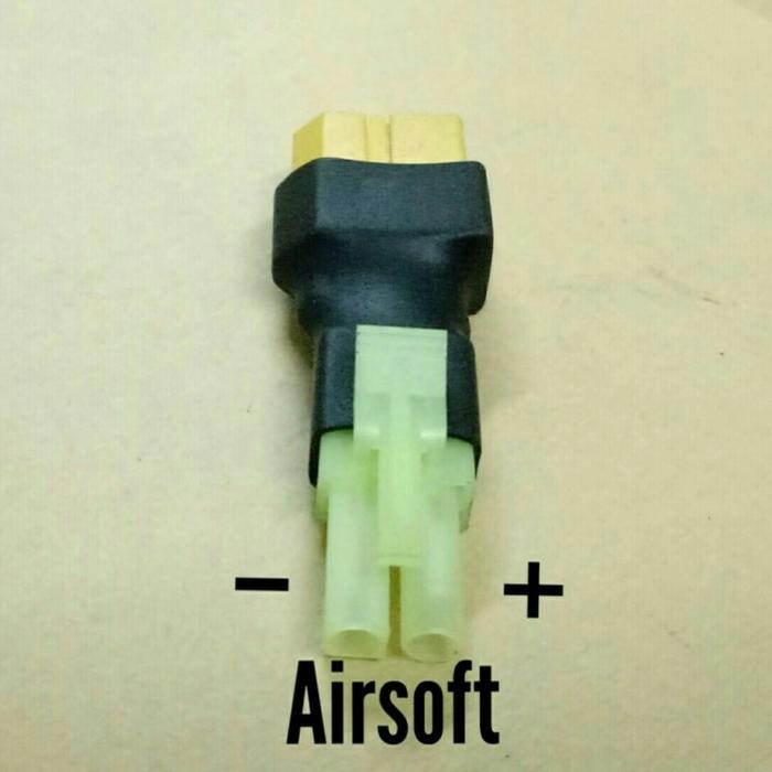 SpartAuto Converter XT30 female to mini Tamiya male for lipo battery - Airsoft