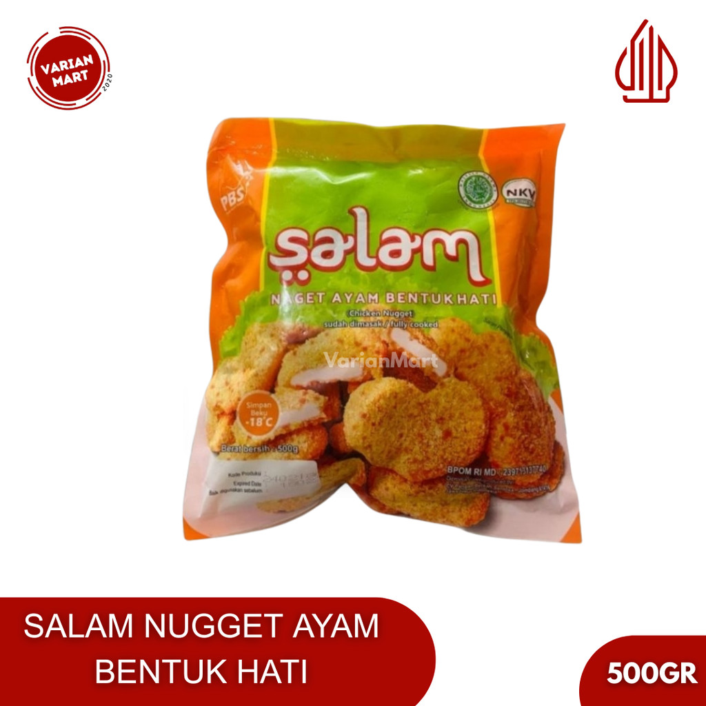 Salam Nugget Hati 500gr - Chicken Nugget
