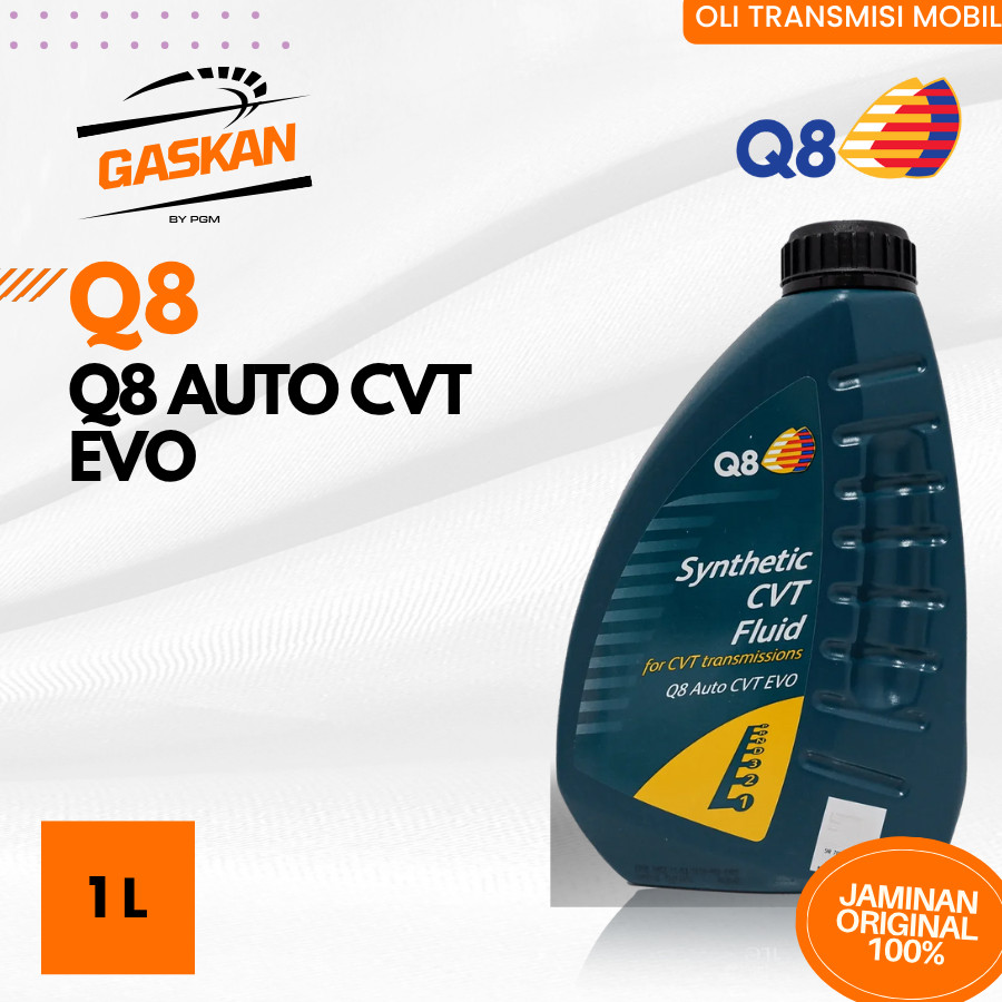 Oli Transmisi Matic Q8 CVT EVO 1L (Dijamin Ori 100%)