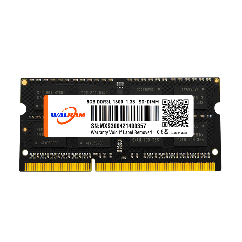 5pcsWALRAM DDR3L RAM 4GB 8GB PC3L10600 12800 Notebook Memory Memoria ram DDR3L 1333MHz 1600MHz Lapto