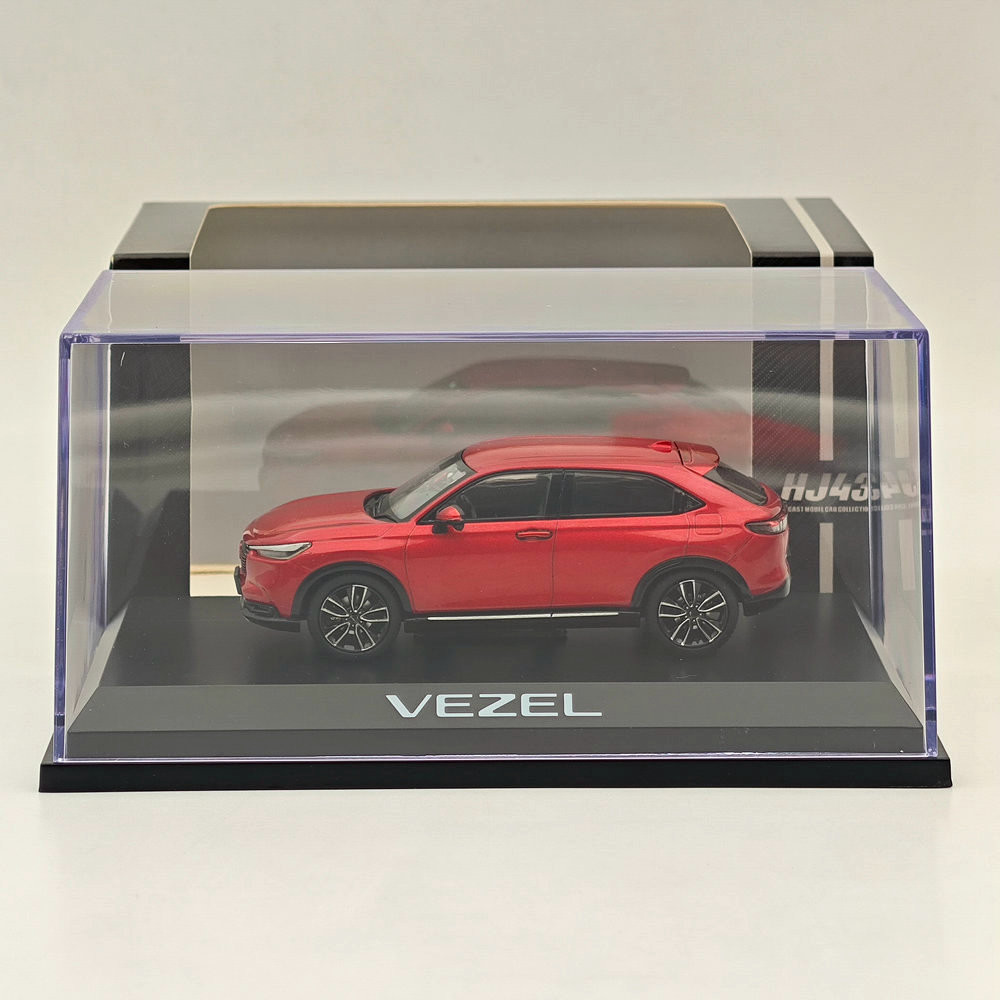 1/43 Hobby  VEZEL Premium Crystal Red Metallic HJ431002RM Diecast Model Car Miniature Limited Collec