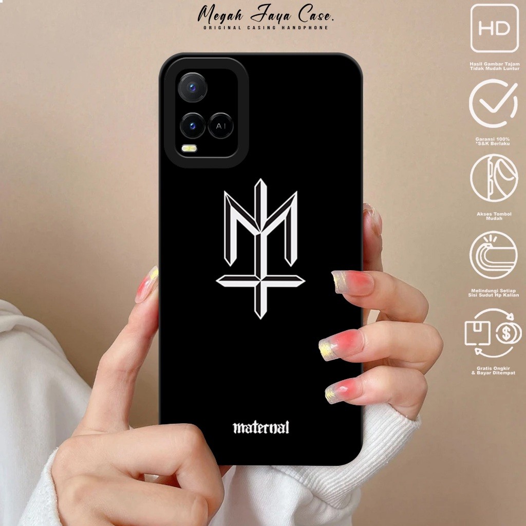 Case VIVO Y21 Y21S Y21T Y33S Y33T Y21A - Casing Hp VIVO Y21S Y21 Y21T Y21A Y33S Y33T  Motif MTRNL - 