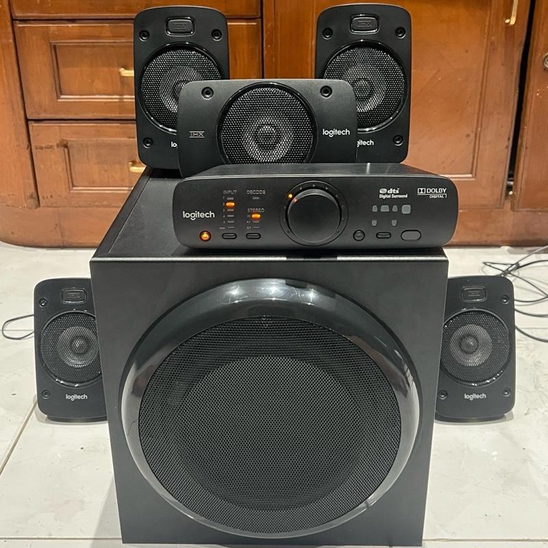 Logitech Z906 5.1 Surround Sound Speaker System - THX Certified, Dolby Digital and DTS Digital Norma