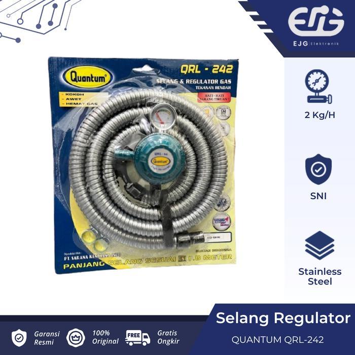 Selang Regulator Gas Quantum QRL 142 & QRL 242 - QRL142