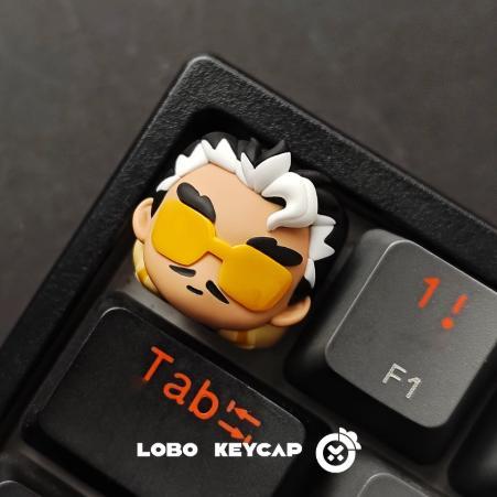 Lobo Tejo Valorant Agent Theme Artisan Keycaps Resin Keycap