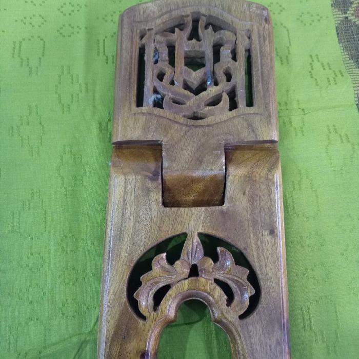 rehal kayu jati rekal quran alas alquran rekhal JM