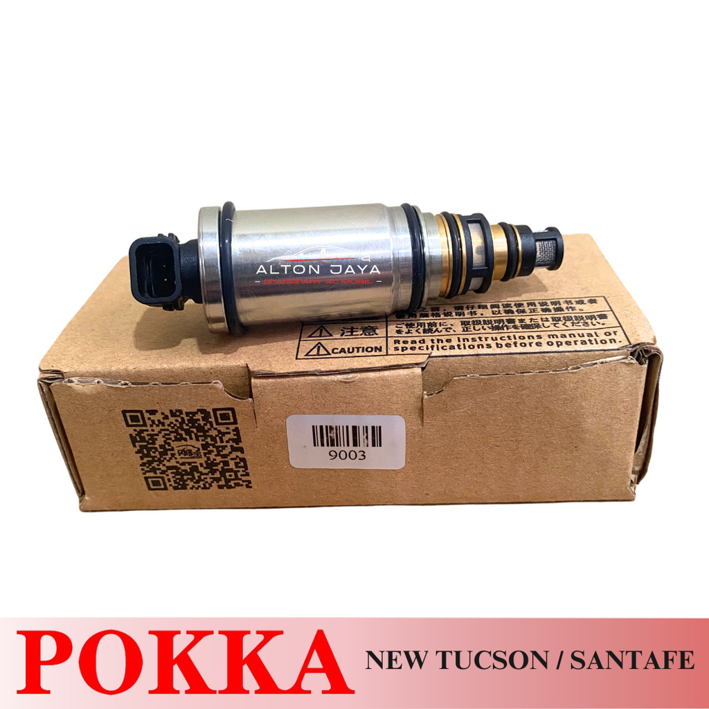 KONTROL VALVE KOMPRESOR THERMO VALVE HYUNDAI TUCSON NEW SANTAFE AC MOBIL POKKA