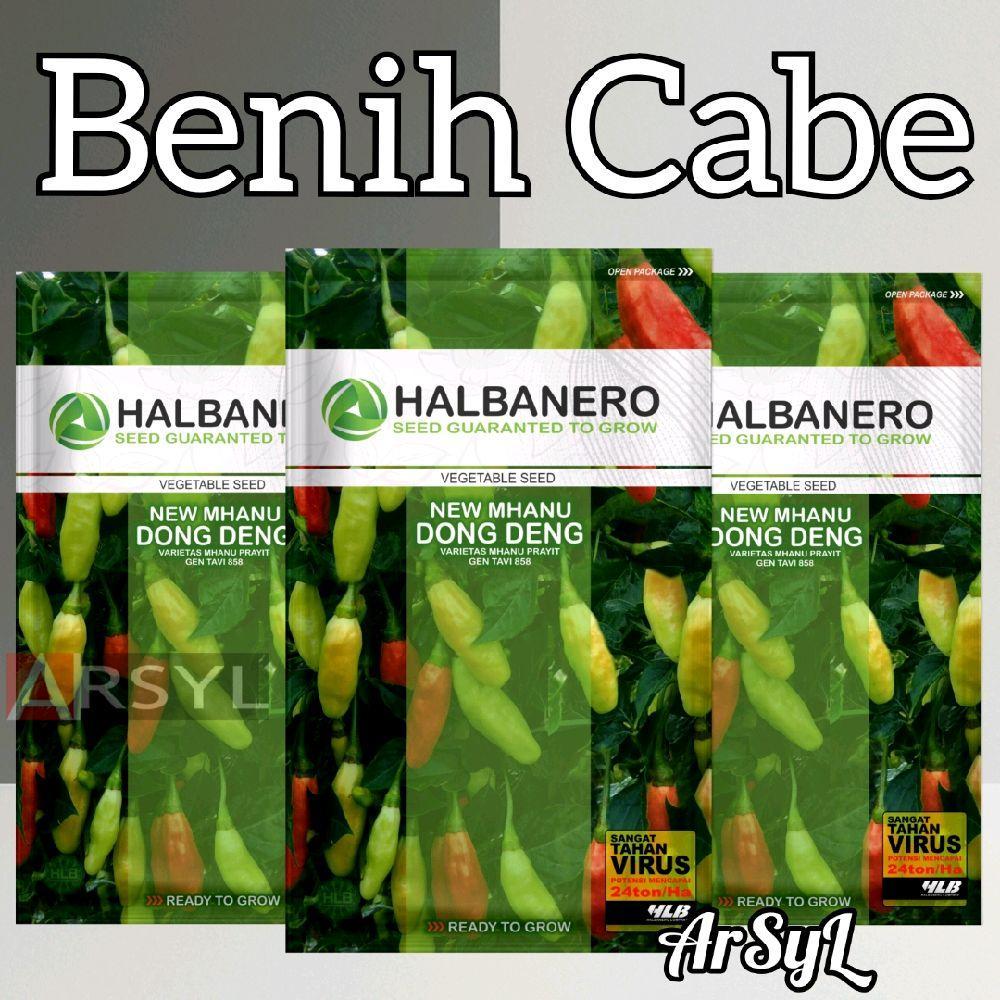 Halbanero Benih Cabai Cabe Rawit New Mhanu Dong Deng 10g