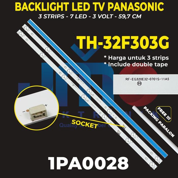 BACKLIGHT TV LED PANASONIC TH-32F303G TH32F303G LAMPU BL 32IN 7K 3V Elmatu JMCPart