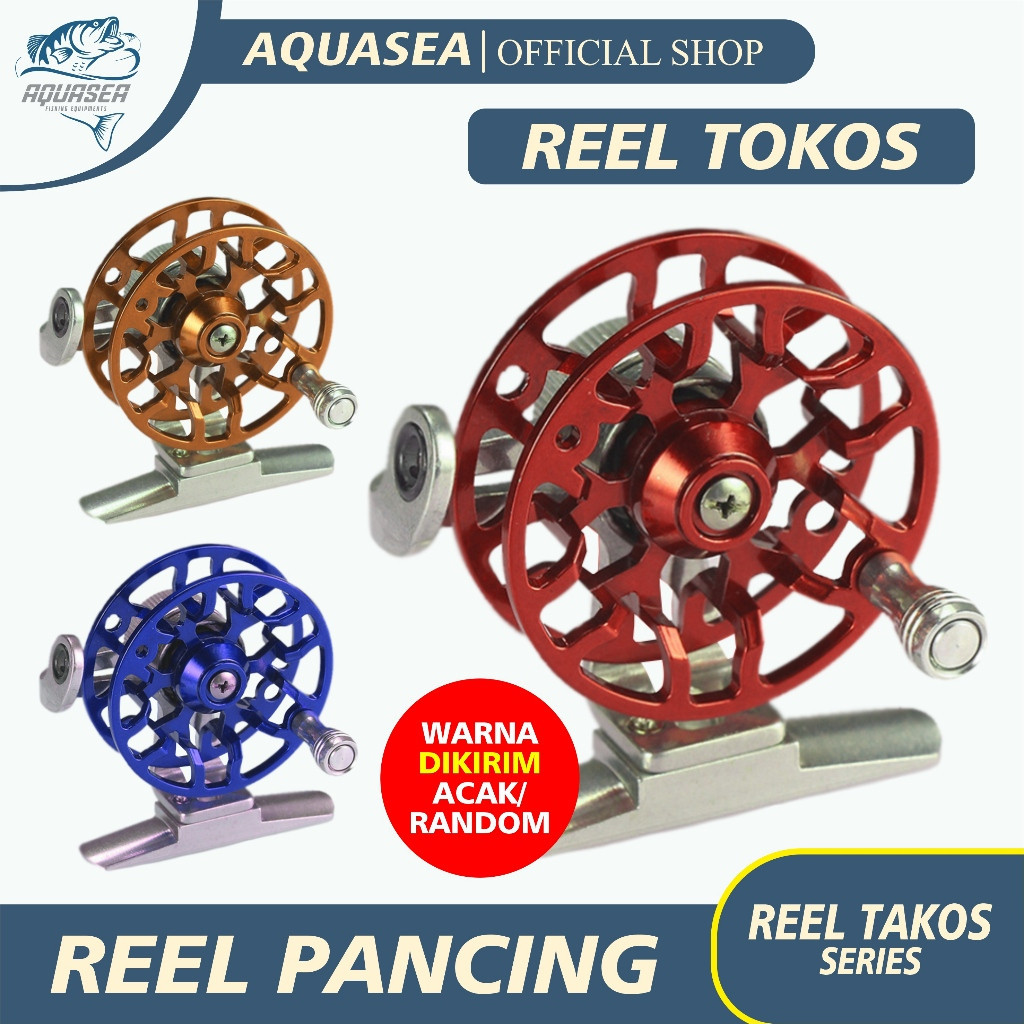 DORRY PANCING Reel Pancing Tokos Katrol Kerekan Pancing Fishing Material Full Metal Reel Tokos FD50