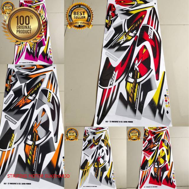 striping list body honda wave karisma karisma 125 kualitas thailand thailook kualitas original