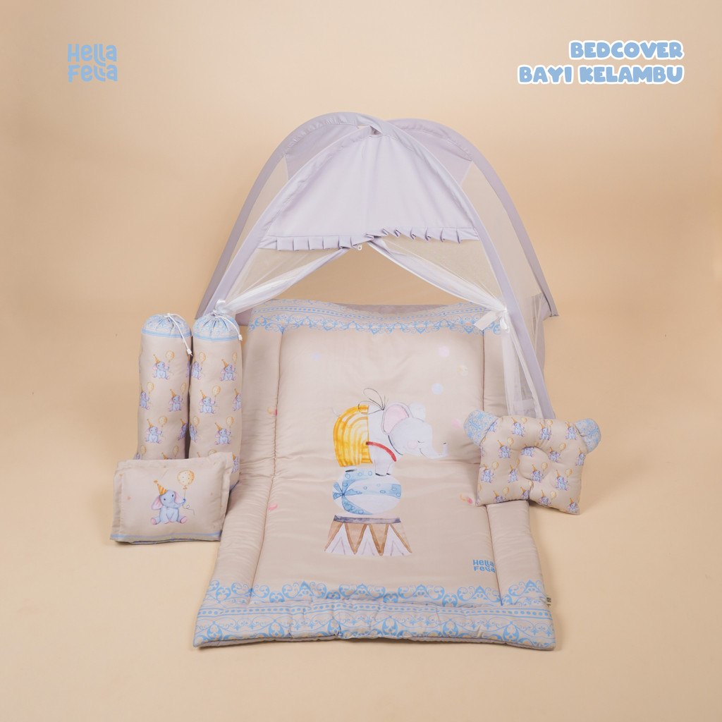 Hellafella - Bedcover Kelambu Motif Kalle