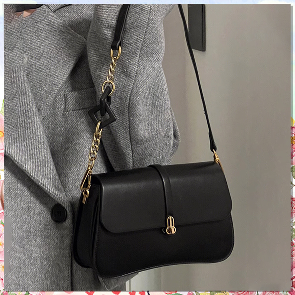 IN - Tas Selempang Kulit Wanita Tas Hp Cewek Rantai Mini Bag