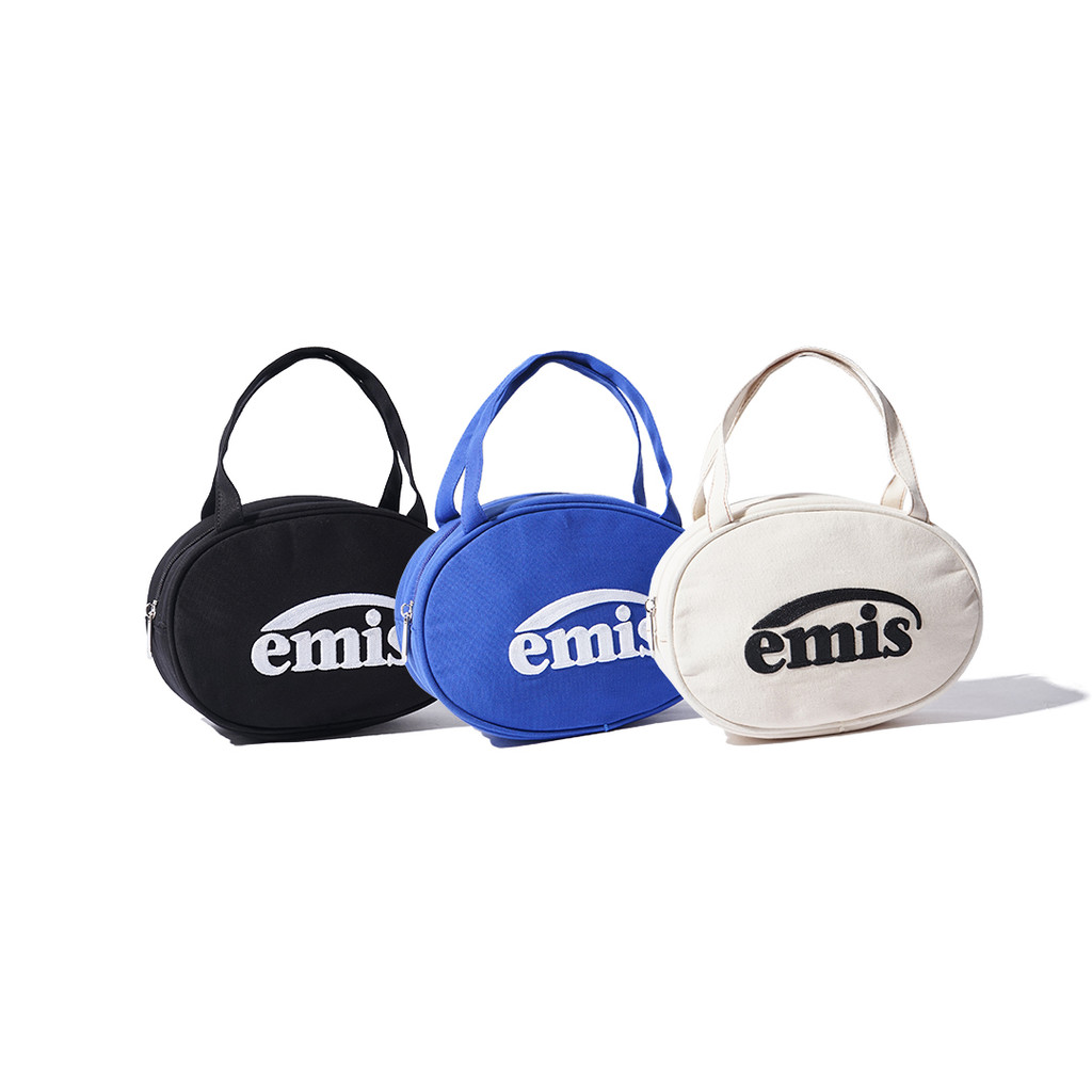 Emis Logo Round Mini Hand Bag