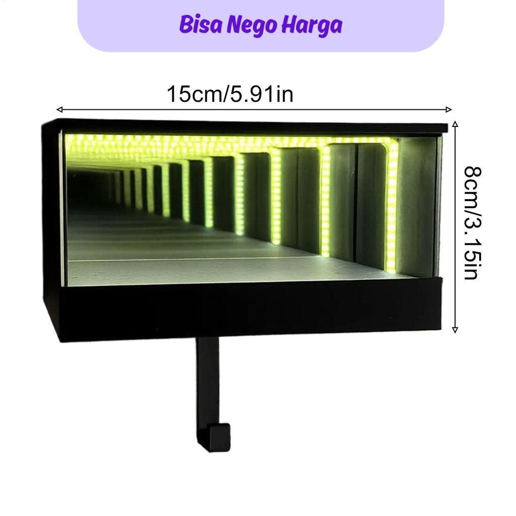 KKC 3D Printed Wall Mount Car Key Holder with Garage Hook Funny Infinity Garage Keychain Car Key Sto