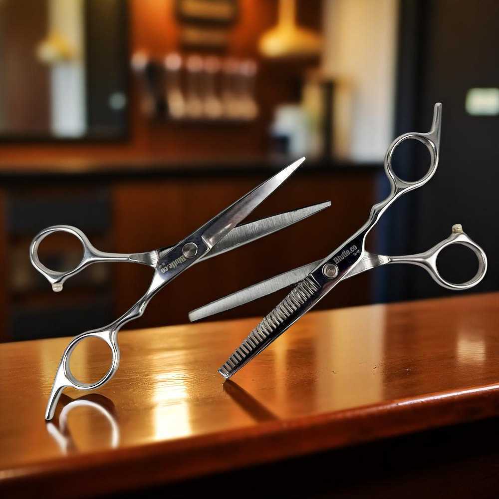 Set Gunting Rambut Salon 6in1 Buffing Stainlees Steel 4Cr13 - CL37 -Shop Box-