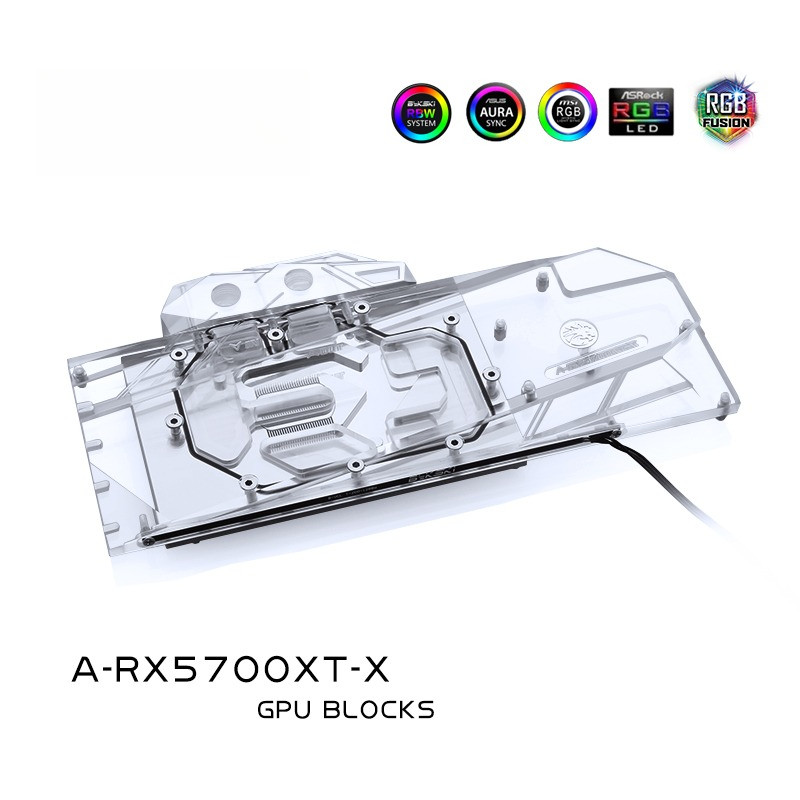 Bykski ARX5700XTX PC water cooling GPU cooler video card Graphics card Raator for VGA AMD RADEON RX5
