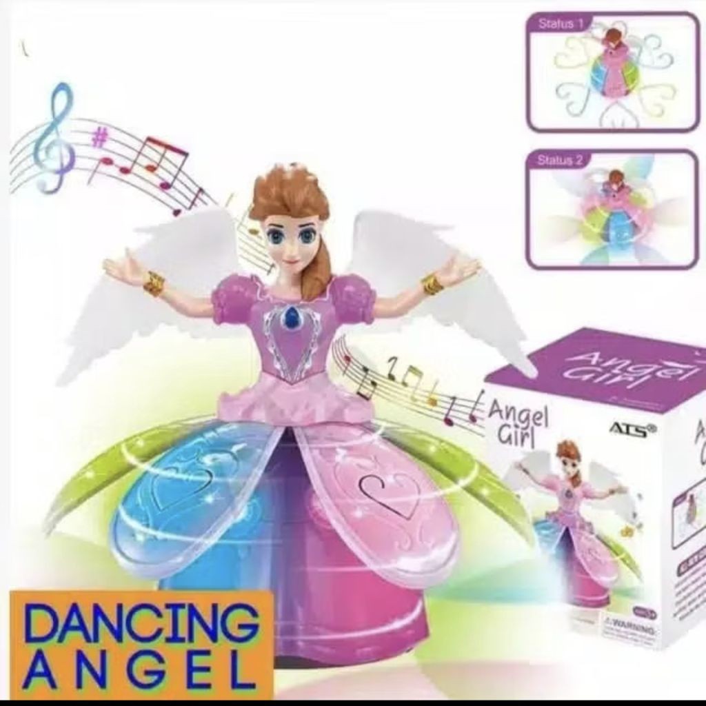 Mainan Boneka Musik Putar Putri Peri