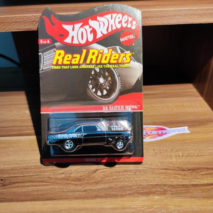 hot wheels rlc super nova 66 real riders. convention chrome black hita