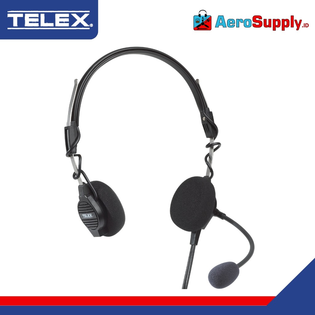 TELEX AIRMAN 750 DUAL GA PLUG HEADSET - Aviation Headset Airbus Plug