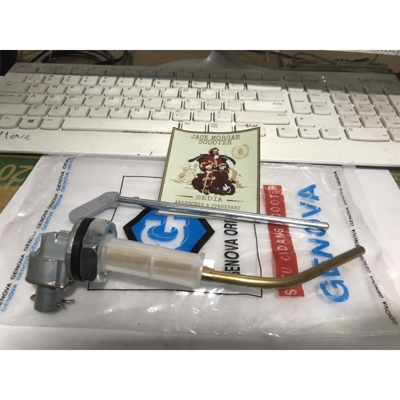 KRAN BENSIN VESPA + TIANG KRAN (GENOVA)