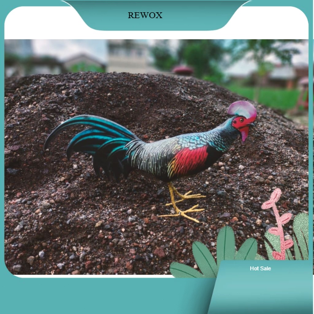 COD PATUNG JONTROT AYAM HUTAN HIJAU - JONTROT AYAM HUTAN HIJAU MIRIP ASLI rewox