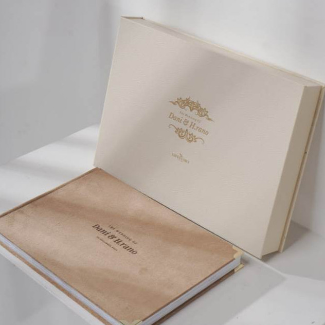 budheYUm Ofc - Album Foto Kolase Cover Bludru Box Standart